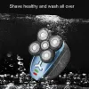 DALING-9039 Shaving and hairdressing Wonder - Five-head multi-functional electric shaver, three-in-one full-body water-washable rechargeable beard shaver, dual-purpose shaving machine, wholesale for foreign trade details Picture